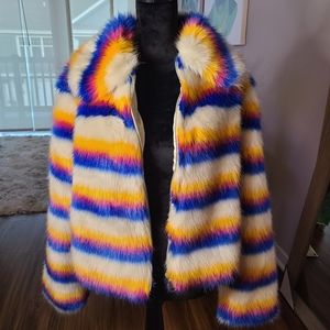 Brand New Faux Fur Jacket